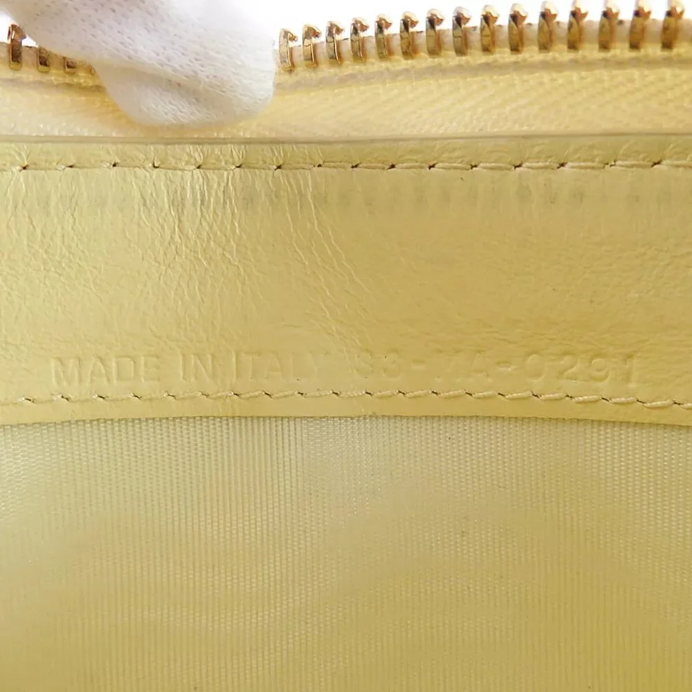💛CHRISTIAN DIOR Lady Dior Ivory Quilted Long Wallet💛